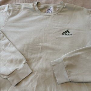 Adidas mint green crew neck
